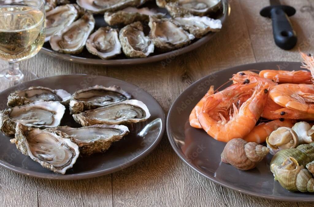 Dégustation assiette de la mer ou de la terre